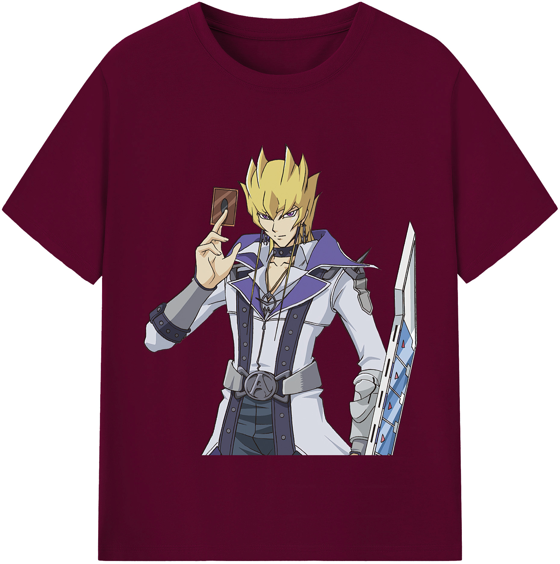 （画像用） 遊☆戯☆王 Yu-Gi-Oh! レディースカジュアルプリントTシャツ（綿100％）